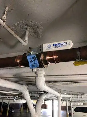 Copper pipe repair and valve work for Backflow Testing in Carroll